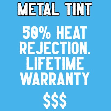Metal films with lifetime warranty