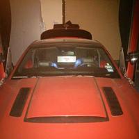 with lights turned on