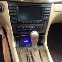 Radar detector controls installed in ashtray pocket