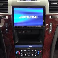 Alpine INE-Z928HD Double Din Receiver in 2009 Cadillac Escalade