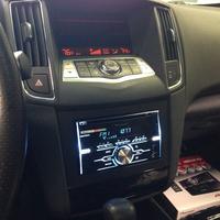 Radio installed in dash