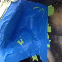 Prepping for fiberglass enclosure