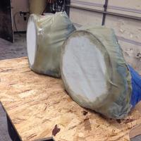 The enclosures curing process