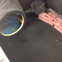 Prior to loading subwoofer