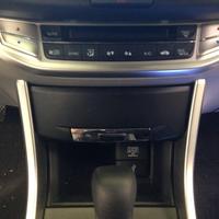Satellite Radio unit behind cover in custom Honda Accord