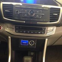 Full display of custom car dashboard in Honda Accord