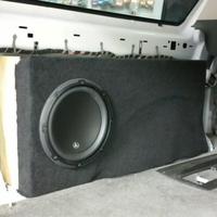 jl audio 10w3 subwoofer installed