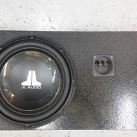 JL 12w1v24 subwoofer installed