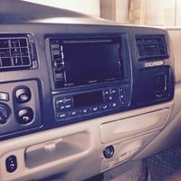 In dash screen installed
