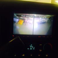 rear camera split screen mode