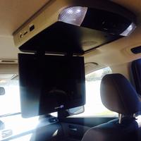 Overhead video install - unit open