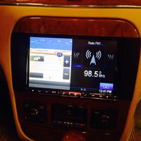 displaying split screen mode for alpine x008u