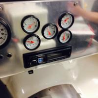 Alternate view of alpine radio