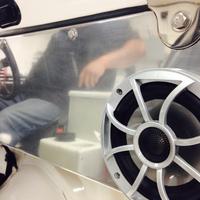 Alternate view of marine speaker