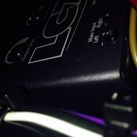 Audio control LC7i installed under console