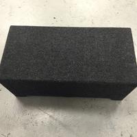 Carpeted down fire sub box