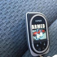 Alternate view of remote showing armed