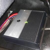 JL Audio compact XD-series amp installed