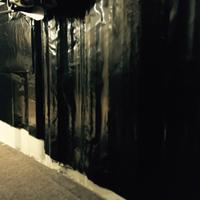 Hushmat sound deadening on back wall