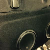 Custom enclosre for two 10 in subs