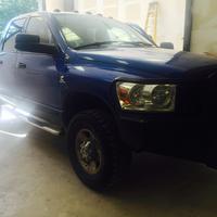 Exterior view of dodge ram