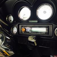 HD Radio installed in bike