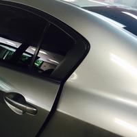 Rear seat window tint