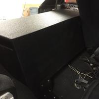 Back of sub enclosure