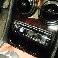 Alpine radio installed