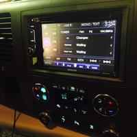 Kenwood DDX272 AM FM screen
