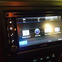 Alpine INE-W940 Navigation Main menu