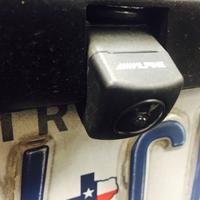 The Alpine HCE-C104 backup camera