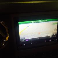 Kenwood DNN992 Garmin Nav screen
