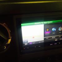 Kenwood DNN992 Navigation split screen mode