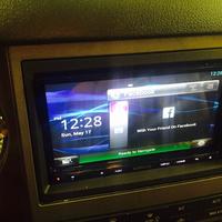 Kenwood DNN992 Social Media Screen