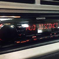 Kenwood KDC-X799 close up