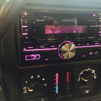 Kenwood DPX501BT pink backlight