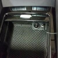 Auxiliary input through center console inside Bentley GT Continental