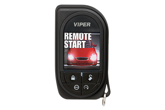 2 way remote start and alarm for cars with LCD display